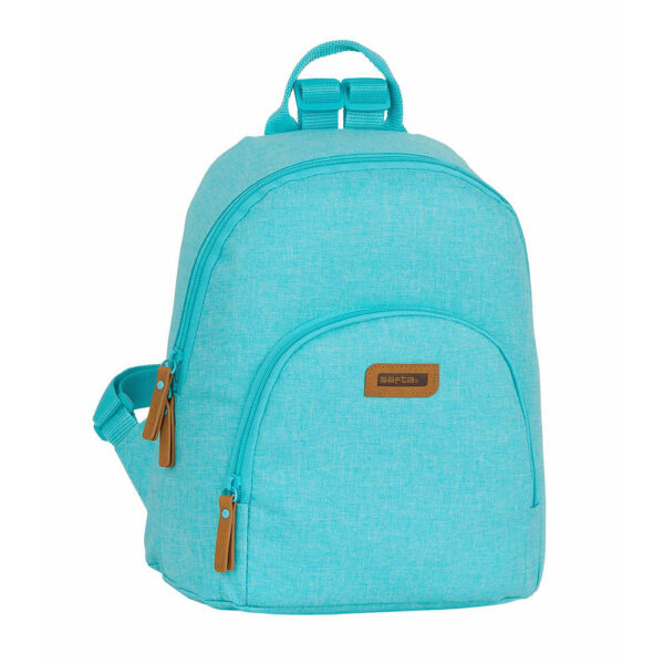 SAFTA smallBACKPACK LIGHT BLUE ΜΙΚΡΟ ΣΑΚΙΔΙΟ ΠΛΑΤΗΣ 642036846