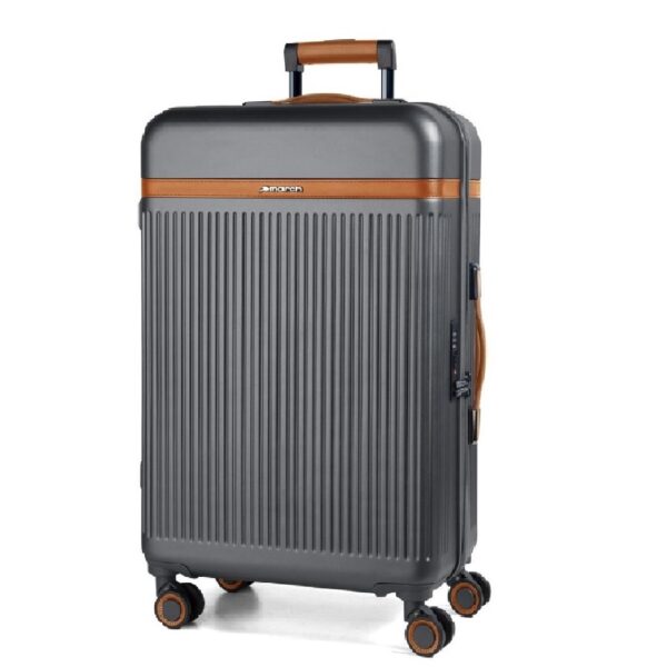 March Brenner Charcoal Βαλίτσα σκληρή μεγαλη ανθρακί M444-38-71