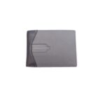 LX 8359 Δερμάτινο ανδρικό Πορτοφόλι ταυτότητας γκρι μαύρο