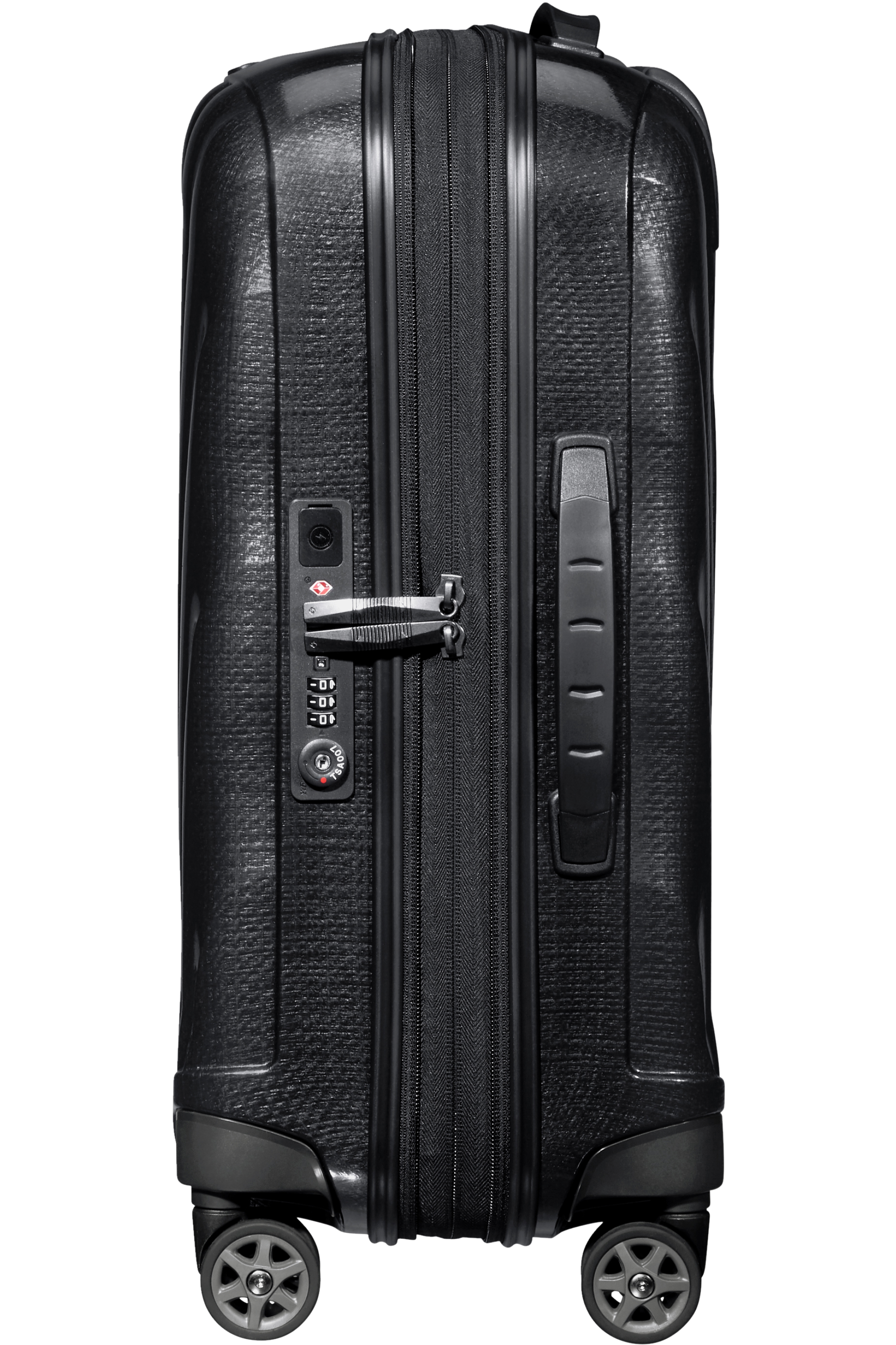 134679-1041 SAMSONITE C-Lite CURV Material 55CM black cabin χειραποσκευή - Image 3