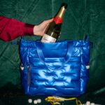 Hedgren Cocoon Puffer Totebag Strong Blue - Γυναικεία Τσάντα Ώμου Μπλε HCOCN03-849 - Image 5