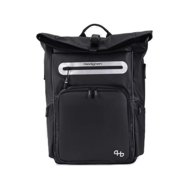 Hedgren Commute Bike Hub Roll-up 15.6" Laptop Backpack Black - Σακίδιο Αδιάβροχο HCBI02-003
