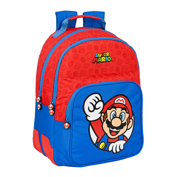 Safta super mario σχολική τσάντα 612108773
