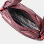 Hedgren Cocoon Cosy Shoulder Bag Dusty Pink - Γυναικείο Τσαντάκι Ωμου Ροζ Μεταλλιζέ  HCOCN02-887 - Image 5