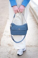 Hedgren Libra Unity Hobo Crossover Baltic blue - Τσαντάκι ώμου μπλε HLBR07-368 - Image 5