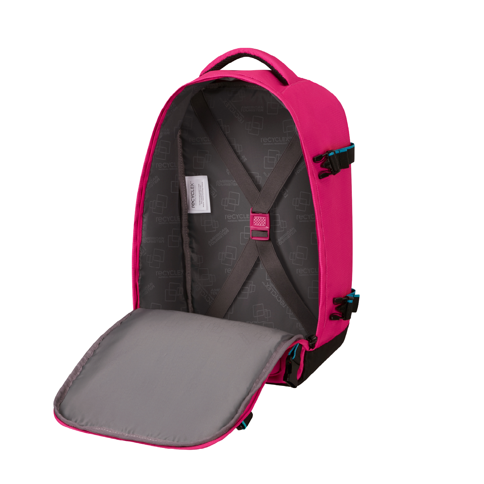 149174 A254 AMERICAN TOURISTER TAKE2CABIN RASPBERRY SORBET BACKPACK 40x25x20cm - Image 2
