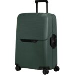 139846 1339 SAMSONITE MAGNUM FOREST GREEN POLYPROPYLENE TROLLEY 69CM