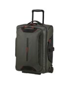 140882 9199 Samsonite Ecodiver Duffle Straps Cabin Size Climbing Ivy- Χειραποσκευή με ιμάντες για την πλάτη Χακί