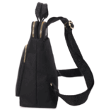 Hedgren Fika Latte Backpack Black Gold - Γυναικεία Τσάντα Πλάτης Μαύρο Χρυσό HFIKA07-886 - Image 2