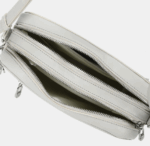 Hedgren Fika+ Espresso Crossover Vaporous Grey – Γυναικείο Tσαντάκι Ώμου Γκρι HFIKP04-879 - Image 3