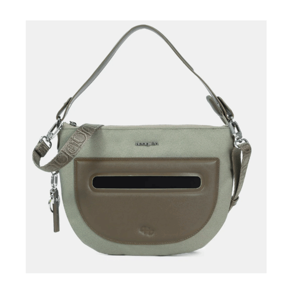 Hedgren Fika Bon Bon Large Crossover Vintage Taupe – Γυναικείο Tσαντάκι Ώμου Καφέ HFIKA13L-878