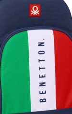 Safta Benetton Italy flag Wheels Τροχήλατο Σακίδιο 612506918 - Image 2