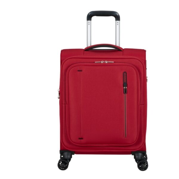 157365 0424 American Tourister Cloudrider Astral Red 55cm Cabin Size