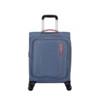 157365 E612 American Tourister Cloudrider Stone Blue 55cm Cabin Size