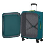 157367 D834 American Tourister Cloudrider Misty Teal 78.5cm Cabin Size - Image 2