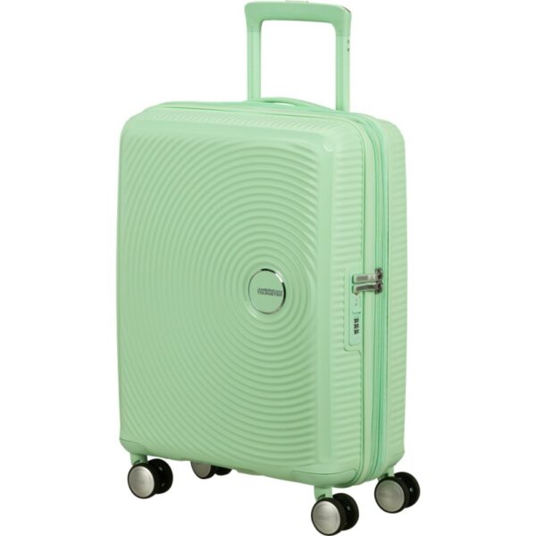 88472 1658 American Tourister Soundbox Pastel Green cabin size