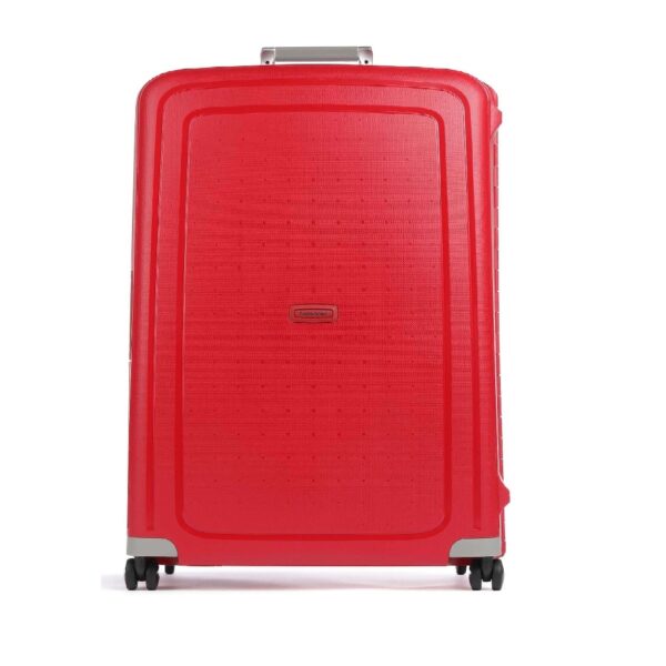 49307 1235 SAMSONITE S'CURE Crimson Red Polypropylene 69cm medium