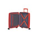 88472 D963 American Tourister Soundbox Neon Orange cabin size - Image 3