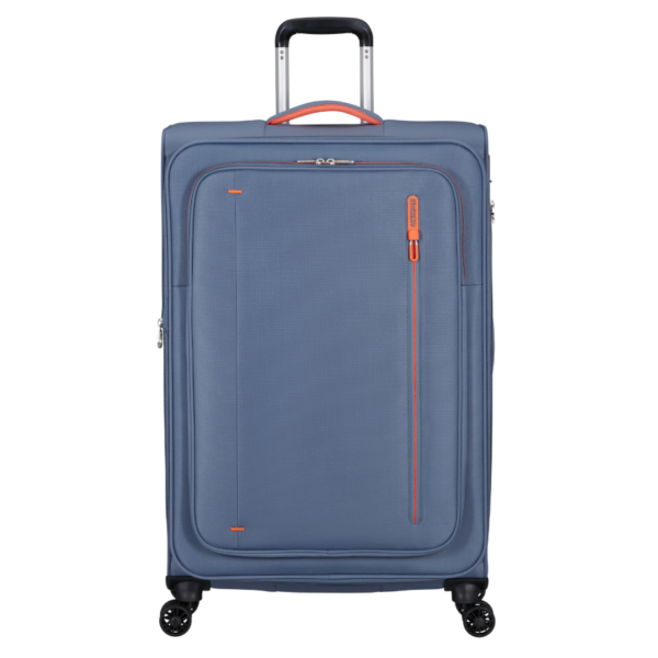 157367 E612 American Tourister Cloudrider Stone blue 78.5cm Cabin Size