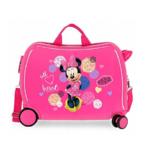 8435578315324 Disney Minnie Mouse love fuschia rider trolley