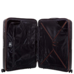 1290-17-62 March Bel air black Μεσαία βαλίτσα 67cm cabin - Image 4