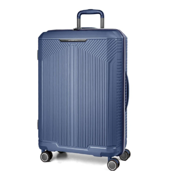 8011-54-72 March Fjord greyblue metal Μεγάλη βαλίτσα 76cm