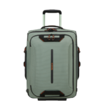 140882 2570 Samsonite Ecodiver Duffle Straps Cabin Size sage 55x40x25cm- Χειραποσκευή με ιμάντες για την πλάτη γκρι