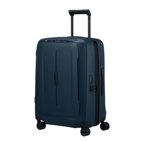 158554 1549 Samsonite Essens Midnight blue Polypropylene 55cm expandable Cabin Size