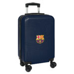 612429851 safta Barcelona blue cabin luggage