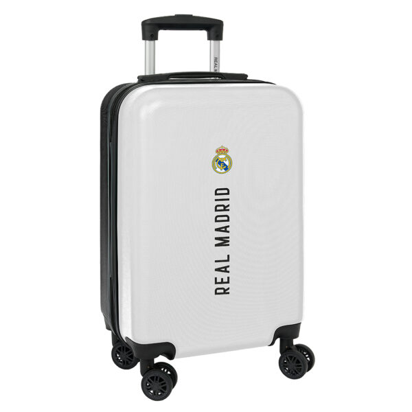 612454851 safta Real madrid white cabin luggage