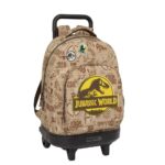 Safta Jurassic world τροχήλατο σακίδιο δεινόσαυρος 612463918