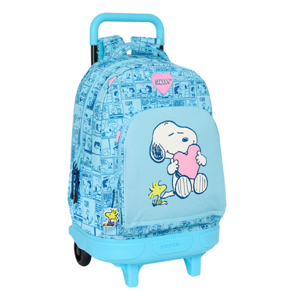 Safta Snoopy τροχήλατο σακίδιο 612539918