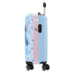 612588851 safta Stitch blue cabin luggage - Image 3