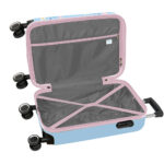 612588851 safta Stitch blue cabin luggage - Image 4