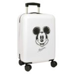 622525851 safta Mickey mouse white pencil cabin luggage