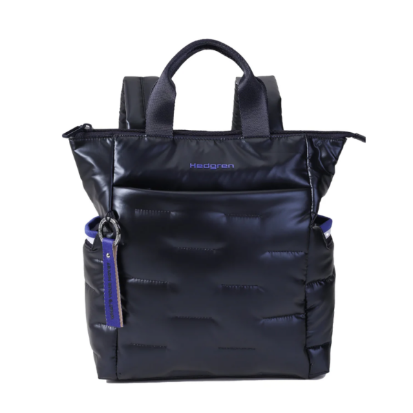 HCOCN04 870 Hedgren Cocoon Comfy Backpack Peacot blue - Γυναικεία Τσάντα πλάτης μπλε Μεταλλιζέ