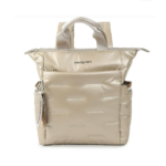 HCOCN04 913 Hedgren Cocoon Comfy Backpack Beige - Γυναικεία Τσάντα πλάτης μπεζ Μεταλλιζέ