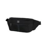 146477 1041 Samsonite Sacksquare Black waistbag" Τσαντάκι μέσης