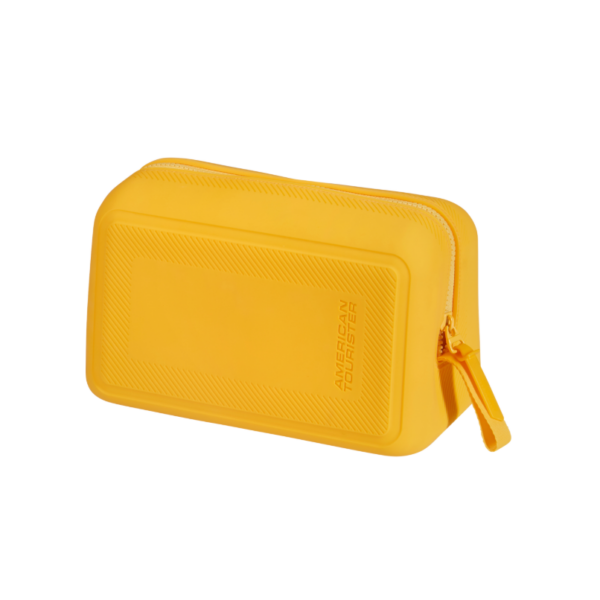 155518 1371 American tourister Washbag Silicone Urban groove Golden Yellow