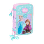 Safta Frozen Κασετίνα Τριπλή Γεμάτη με μπογιές 412473857