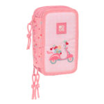 Safta Pink scooter Κασετίνα Τριπλή Γεμάτη 412518857