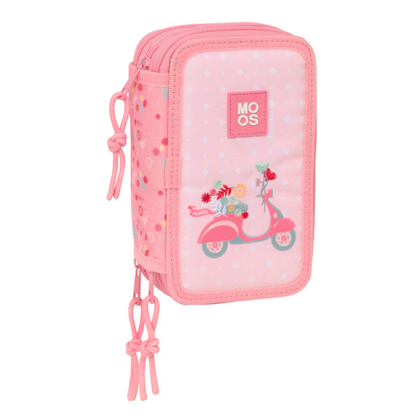 Safta Pink scooter Κασετίνα Τριπλή Γεμάτη 412518857