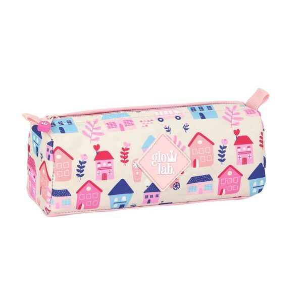 Safta house pink κασετίνα με ένα φερμουάρ 812133742