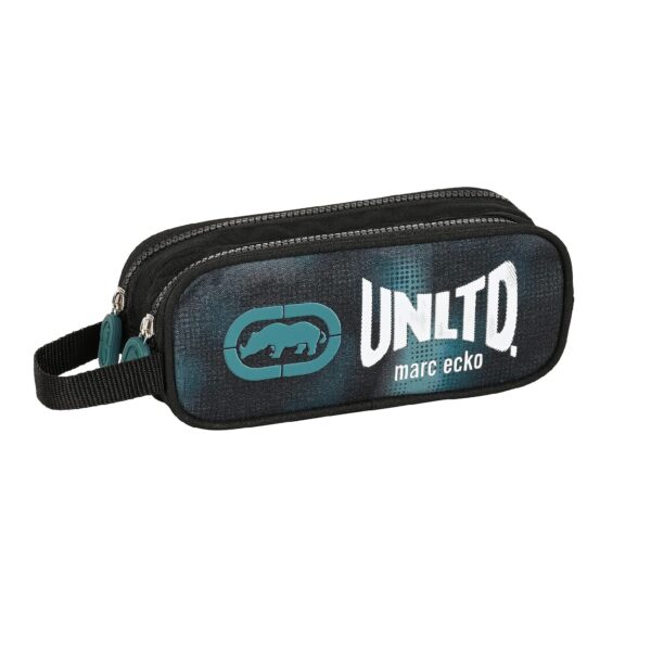 Safta unltd rhino κασετίνα με δύο φερμουάρ 812244513