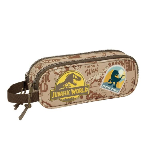 Safta jurassic world dinosaur κασετίνα με δύο φερμουάρ 812463513