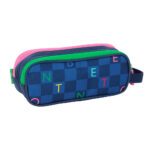 Benetton blue κασετίνα με δύο φερμουάρ 812550513 - Image 2