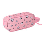 Safta snoopy pink κασετίνα με δύο φερμουάρ 822544512 - Image 2