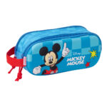Safta mickey mouse κασετίνα με δύο φερμουάρ 822550512