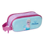 Safta frozen elsa κασετίνα με δύο φερμουάρ 822552512