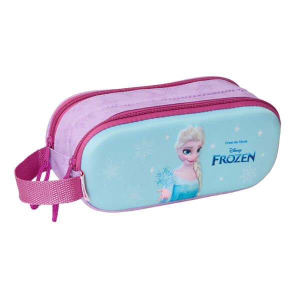 Safta frozen elsa κασετίνα με δύο φερμουάρ 822552512